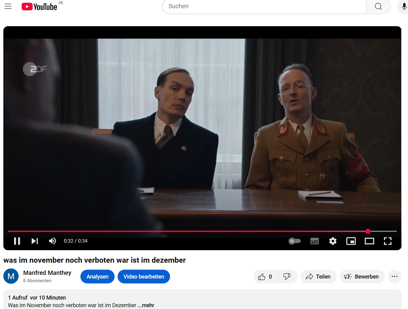 was im Novemeber noch verboten ist im Dezemebr schon erlaubt